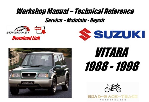 Suzuki vitara service repair - suzuki,