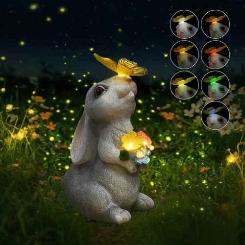 Easter gift rabbit - easter, butterfly