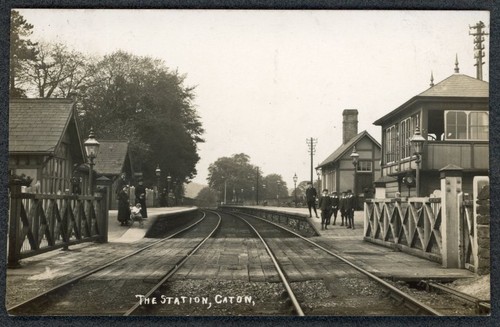 Caton railway station midland - station,