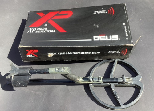 Deus metal detector - deus, with