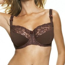 BNWOT Fantasie Helena Balcony Bra Chocolate 34D