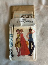 Vintage 70s McCalls Pattern