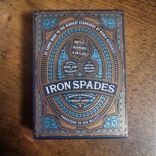Iron spades playing cards - playing,
