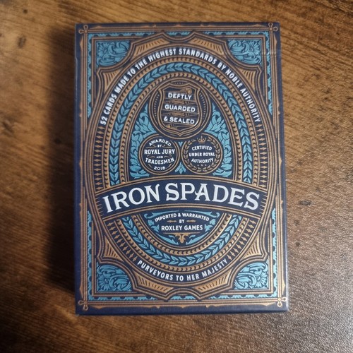 Iron spades playing - iron,