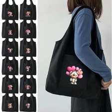 Print Teddy Bear Design Tote
