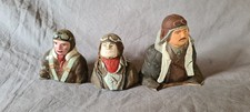 3 x WW1 RC Aeroplane Pilots