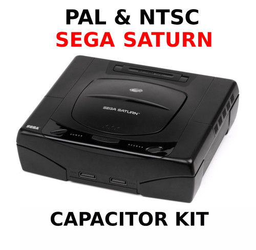Sega saturn capacitors - saturn, /
