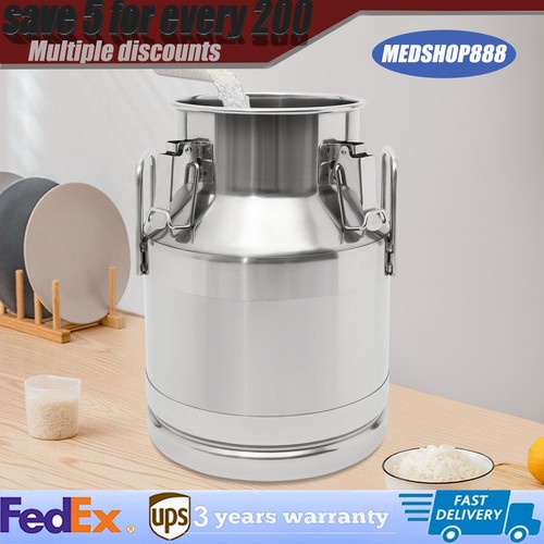 Liter round stainless steel - round,