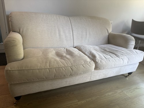 Cream sofa - cream,