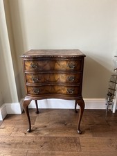 Antique vintage console table bedside table chest drawers hall stand Cabinet