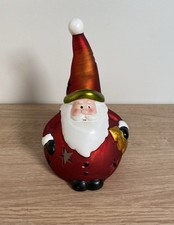 Yankee Candle Santa Tea Light Holder Christmas Ornament Height 20cm