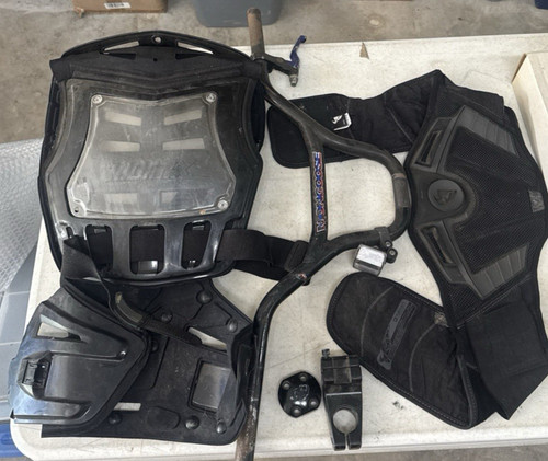 Bmx bike parts - clothes, used