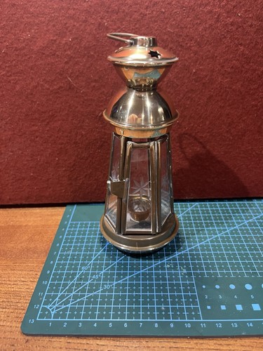 Vintage brass lantern - vintage,