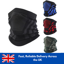 1pc Motorcycle Neck Warmer Tube Windproof Thermal Face Mask Cover Ski Scarf Mask