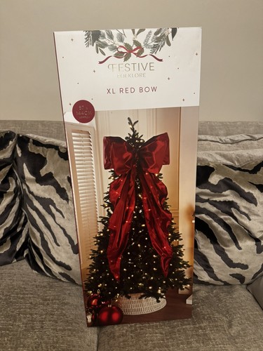 Giant satin bow - , christmas