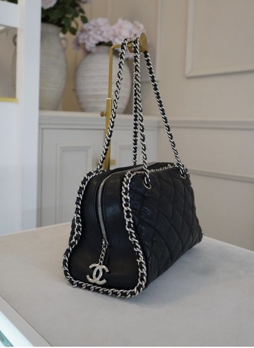 Authentic chanel bowler - authentic,