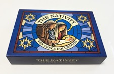 2024 The Nativity Commemorative 10x 10p Coin Set In Presentation Box With COA