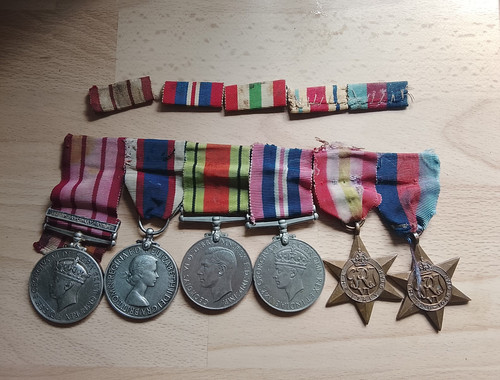Wwii british army issued medal - wwii,
