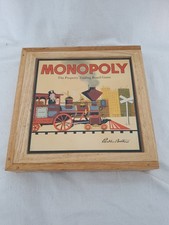 Monopoly Board Game in Wooden