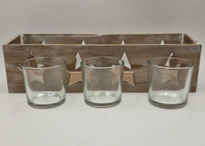 Handmade Wooden Star Candle