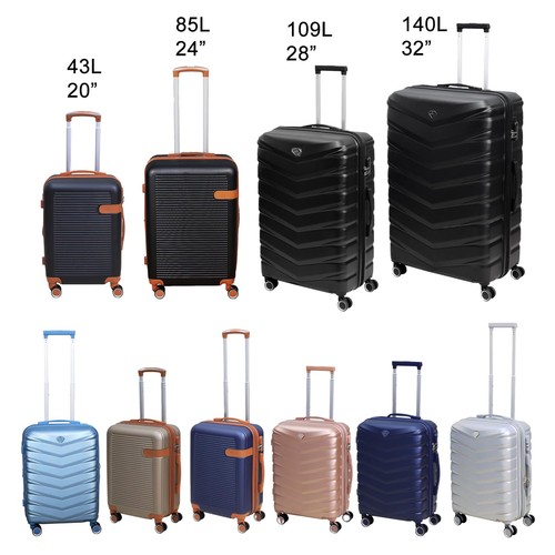 Travel suitcases expandable - suitcases,