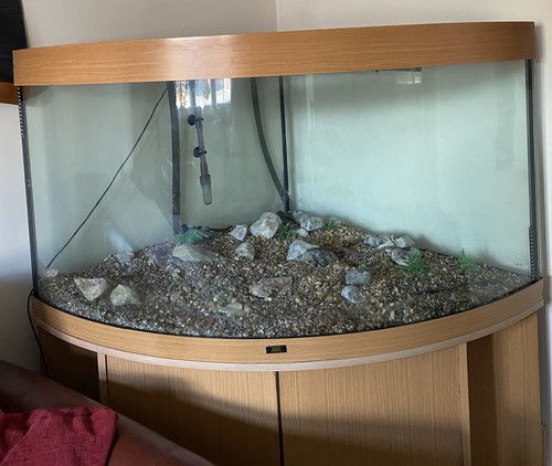 Juwel bowfront glass 350l fish - glass,