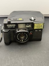 Chinon 35F-M 35mm Compact Film Camera inc Case (385305)