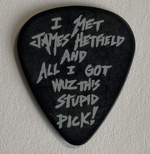Metallica guitar pick - guitar,