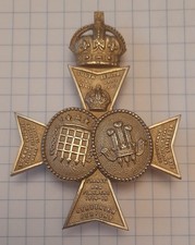 Queens Westminster Rifles Officers Crossbelt Plate Badge