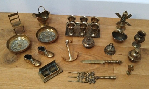 Joblot vintage brass - ,