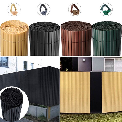 Garden bamboo fence pvc - garden,