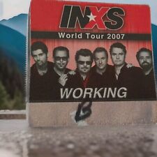 INXS World Tour 2007 Backstage Pass Exclusive Memorabilia Vgc