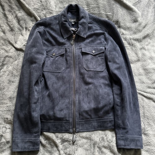 Reiss leather jacket men - leather,