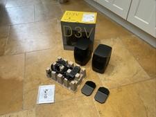 Adam Audio D3V Active Desktop Studio Monitors Black