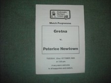 GRETNA  V  PETERLEE NEWTOWN  (NL)  22-10-85