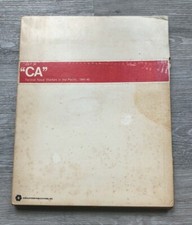 Vintage RARE SPI War "CA" 1972