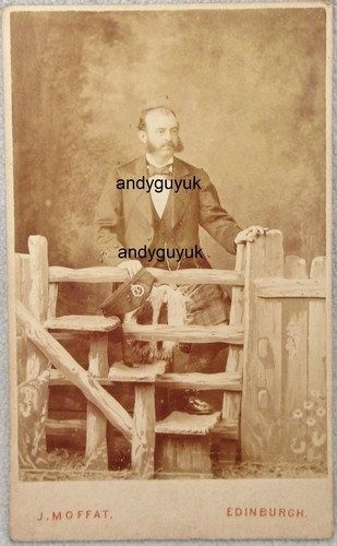 Cdv man brodie scottish - brodie, clan