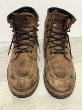 FRYE BROWN LEATHER DAKOTA MOC