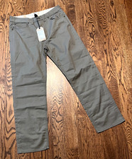 Prana Ulterior Pants Mens 33 x 30 Slim Fit Organic Cotton NWT