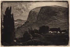 David Waterson Mezzotint The