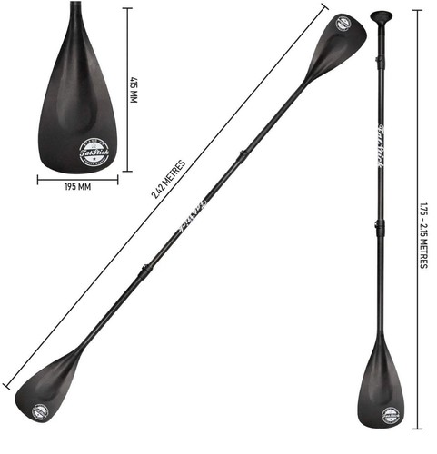 Piece carbon shaft paddle - piece,