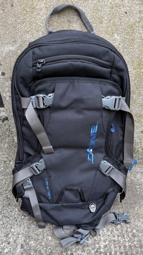 Dakine heli pack 12l black - heli, ski