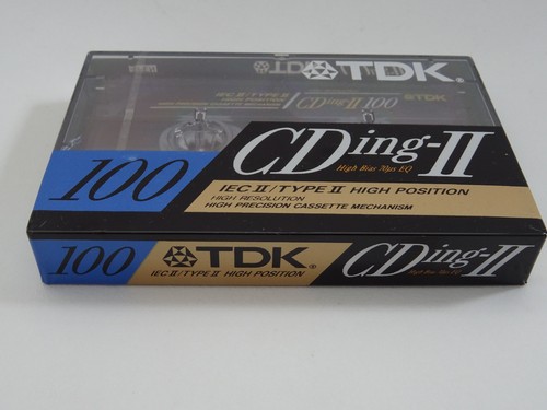 Tdk cding 100 high - tdk, position