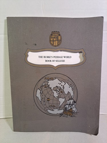 Burke peerage world book of - world,