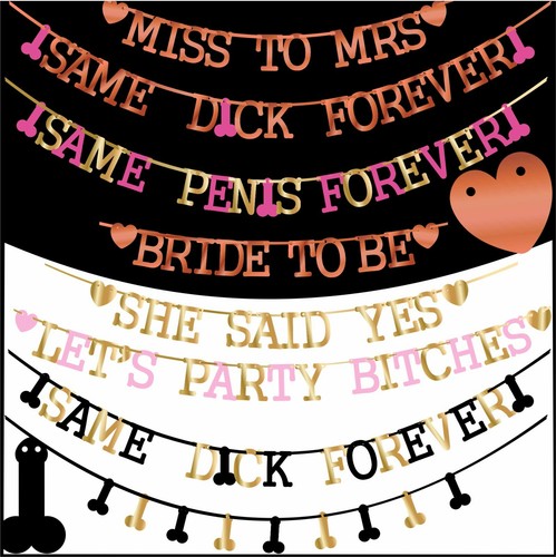 Same penis forever banner miss - penis,