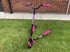 Used Kids Pink and Black Flicker/Scooter