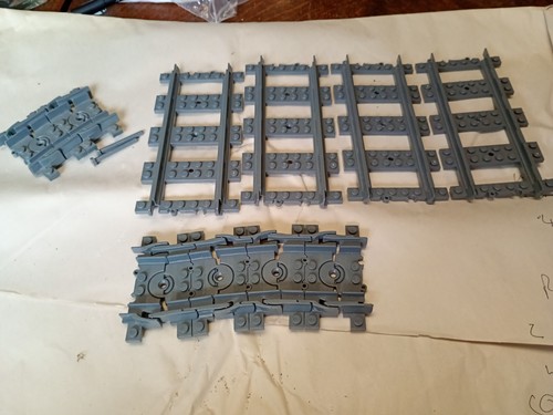 Lego train track job lot - lot, 4x