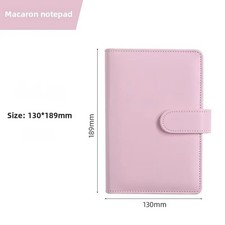 Binder Planner Organiser  A5 6 Ring PU Vegan Leather - Filofax Compatible