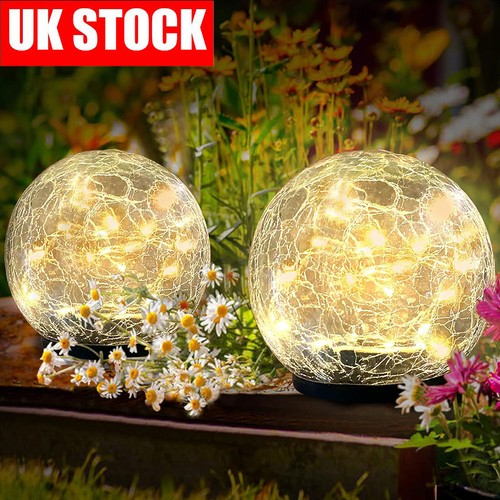 Solar power crackle lights - power,