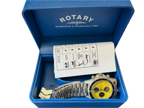 Box vintage rotary - box, watch